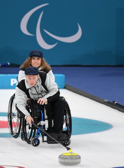 2018 Winter Paralympics. Curling. Switzerland vs. Russia