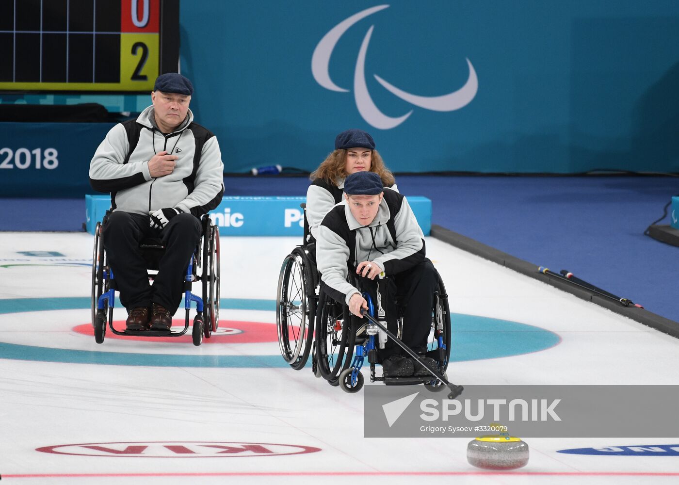 2018 Winter Paralympics. Curling. Switzerland vs. Russia