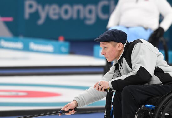 2018 Winter Paralympics. Curling. Switzerland vs. Russia