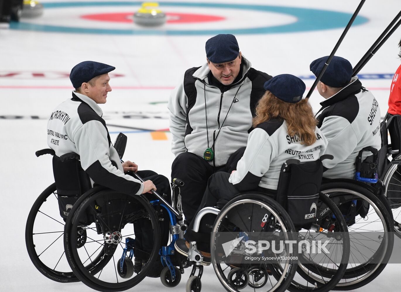 2018 Winter Paralympics. Curling. Switzerland vs. Russia