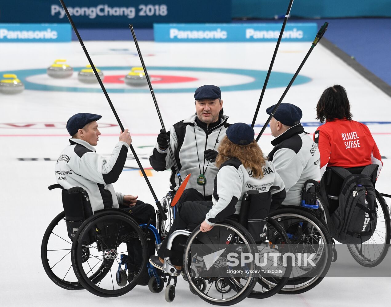 2018 Winter Paralympics. Curling. Switzerland vs. Russia
