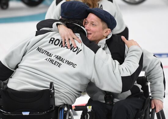 2018 Winter Paralympics. Curling. Switzerland vs. Russia