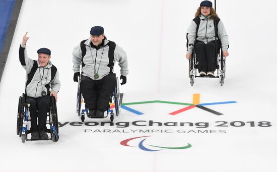 2018 Winter Paralympics. Curling. Switzerland vs. Russia