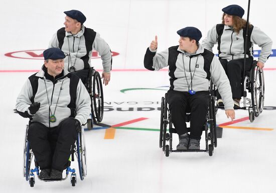2018 Winter Paralympics. Curling. Switzerland vs. Russia