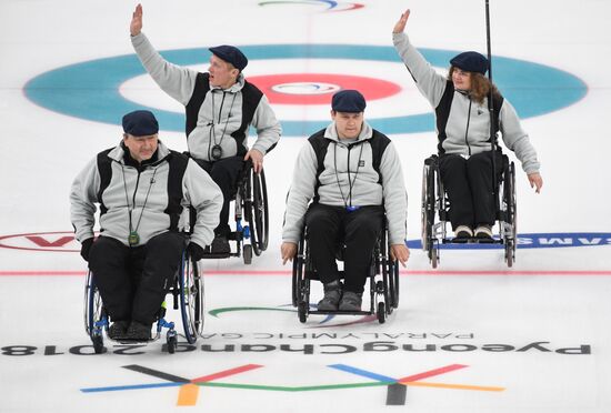 2018 Winter Paralympics. Curling. Switzerland vs. Russia