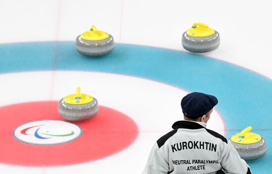 2018 Winter Paralympics. Curling. Switzerland vs. Russia