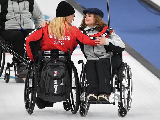 2018 Winter Paralympics. Curling. Switzerland vs. Russia
