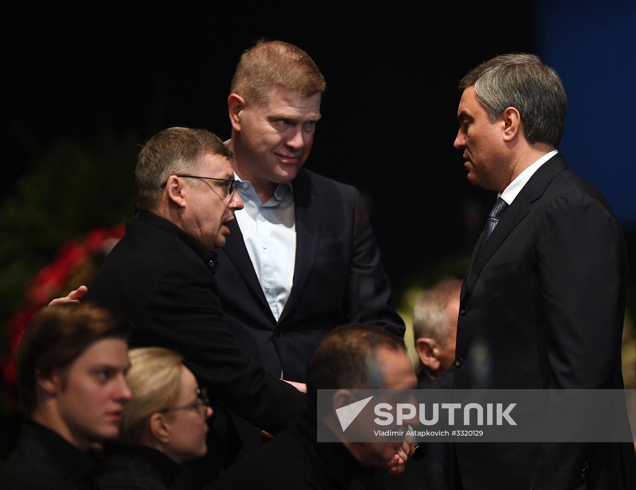 Paying last respects to actor Oleg Tabakov