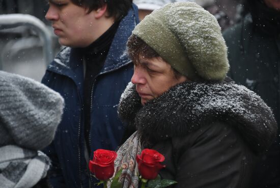 Paying last respects to actor Oleg Tabakov