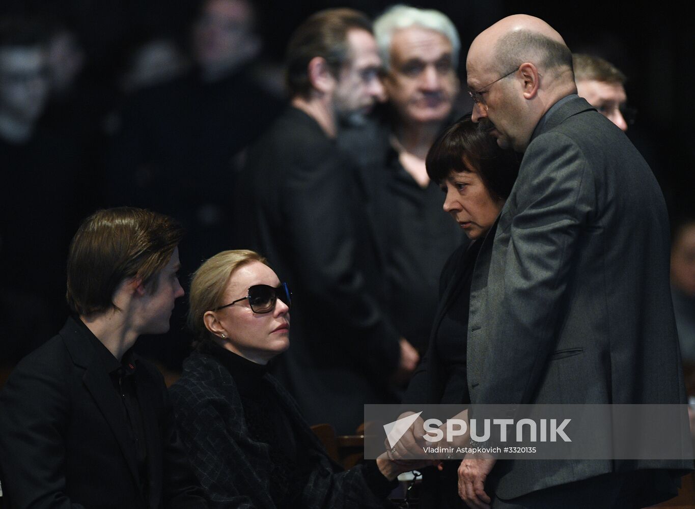 Paying last respects to actor Oleg Tabakov