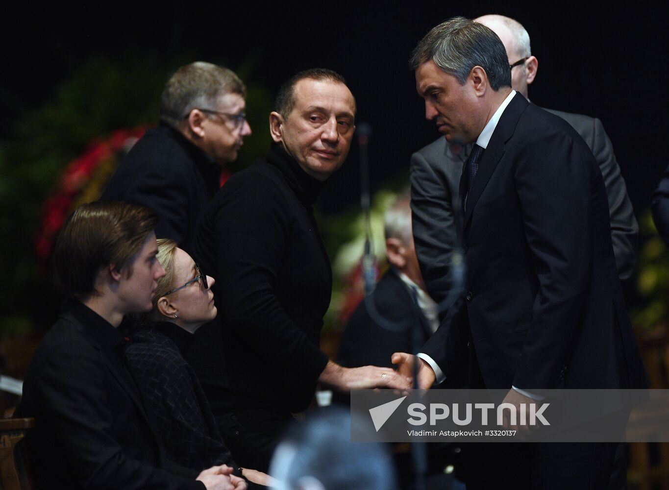 Paying last respects to actor Oleg Tabakov