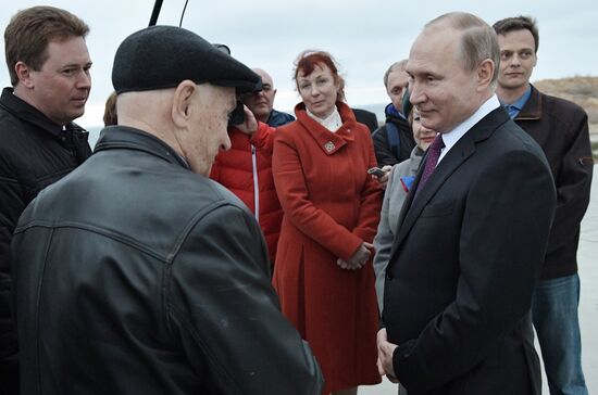 President Vladimir Putin's working trip to Southern Federal District