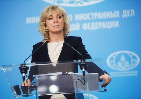 Briefing by Russian Foreign Ministry Spokesperson Maria Zakharova