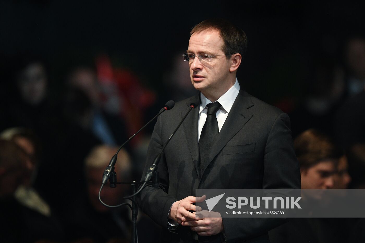 Paying last respects to actor Oleg Tabakov