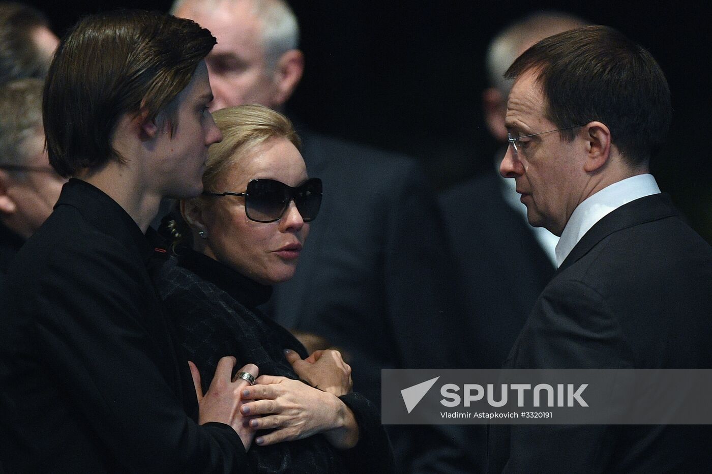 Paying last respects to actor Oleg Tabakov