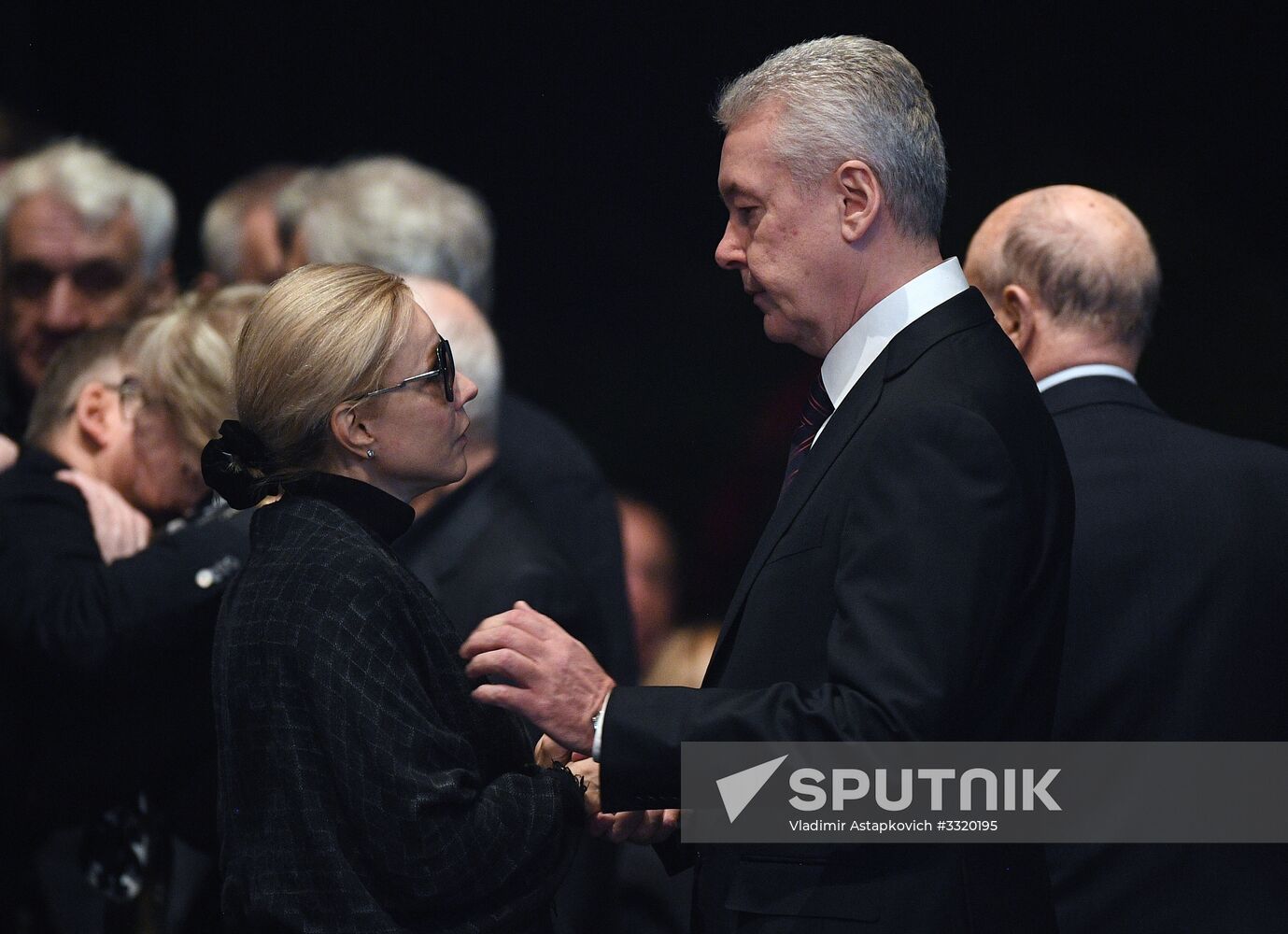 Paying last respects to actor Oleg Tabakov