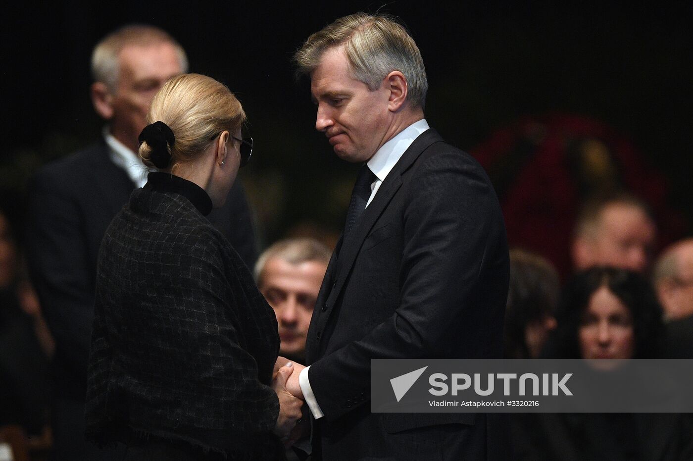 Paying last respects to actor Oleg Tabakov