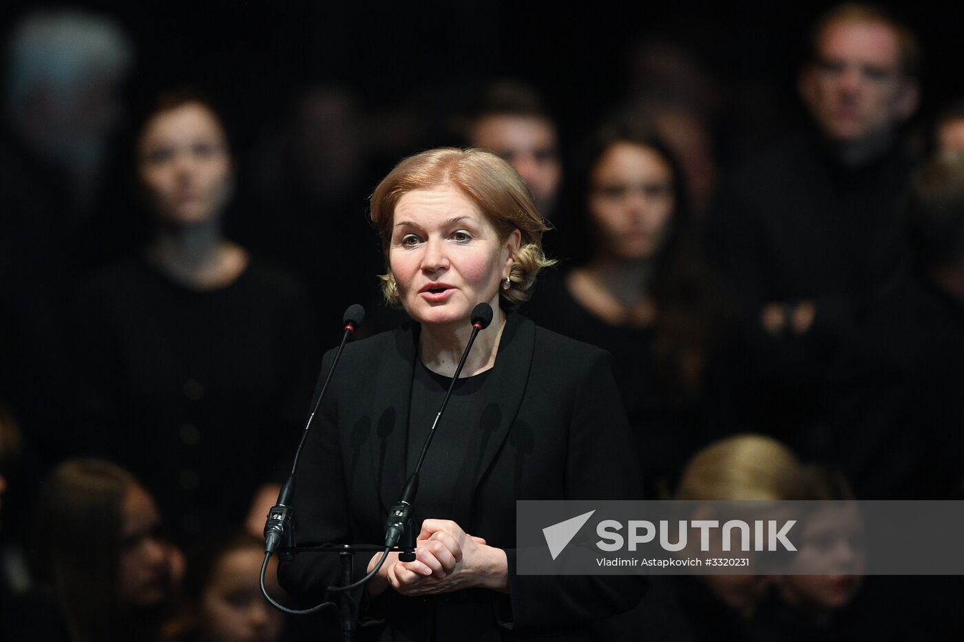 Paying last respects to actor Oleg Tabakov