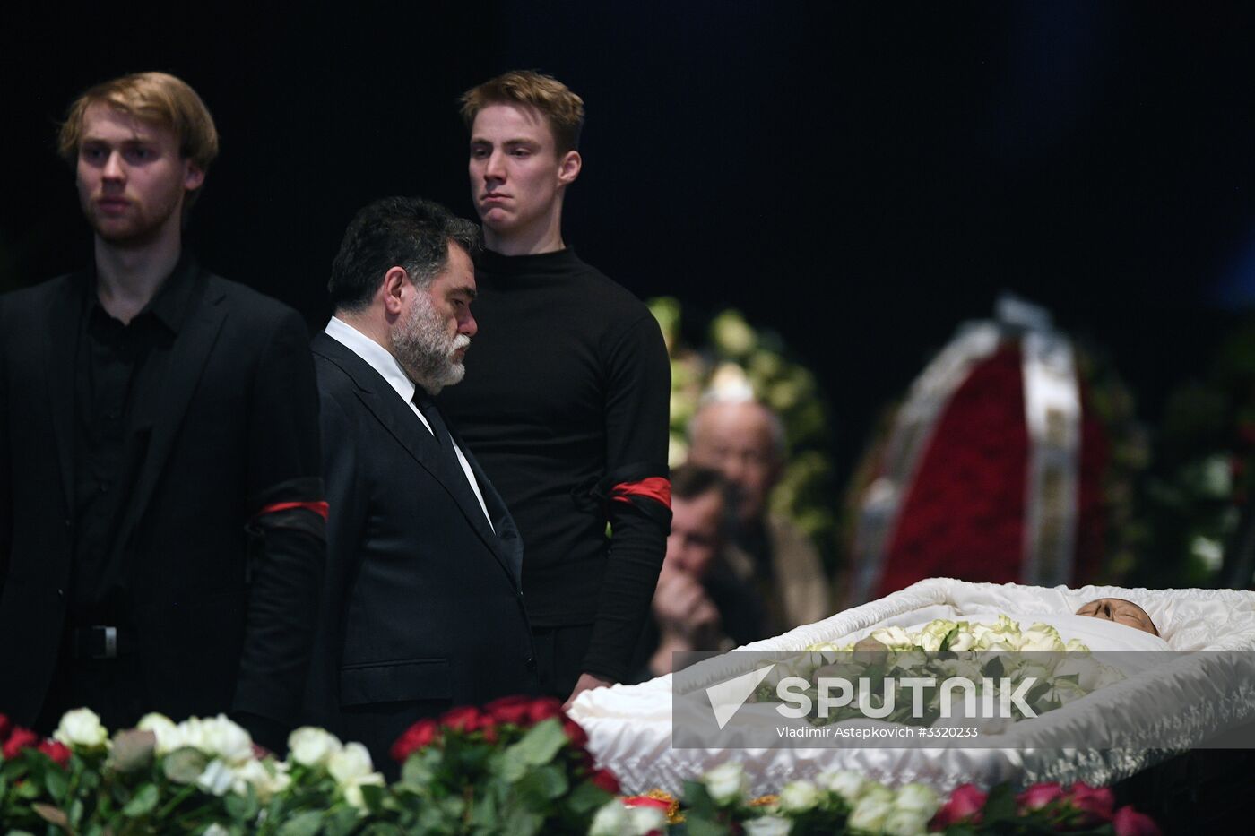 Paying last respects to actor Oleg Tabakov