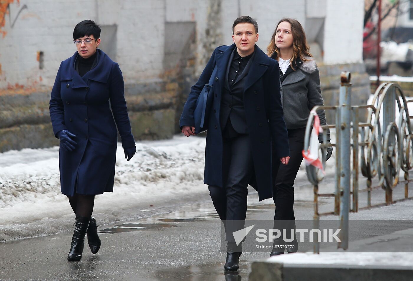 Nadezhda Savchenko holds briefing in Kiev