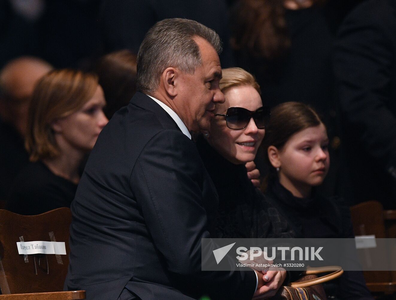 Paying last respects to actor Oleg Tabakov
