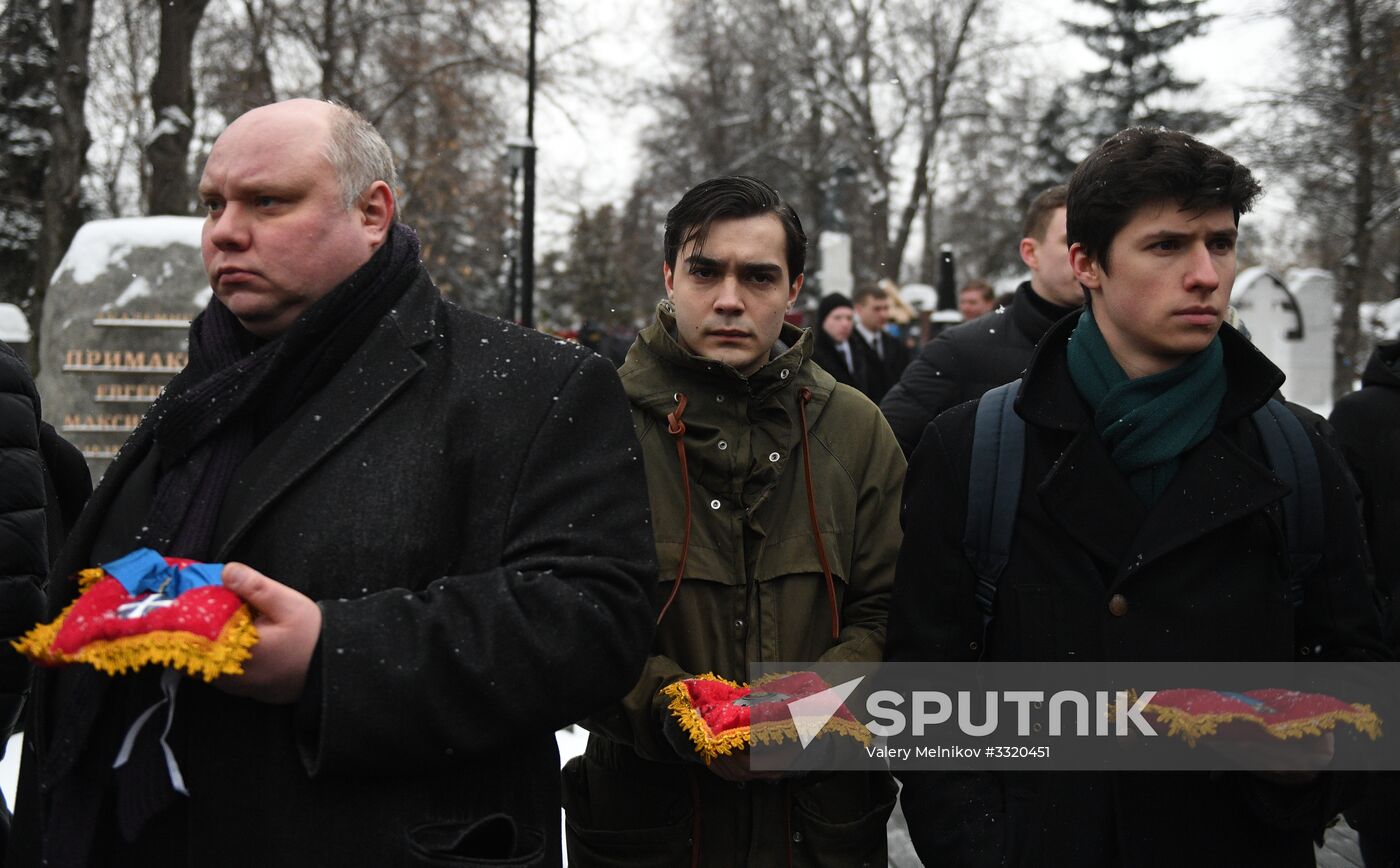 Paying last respects to actor Oleg Tabakov