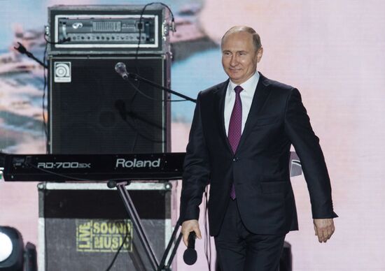 President Vladimir Putin's working trip to Southern Federal District