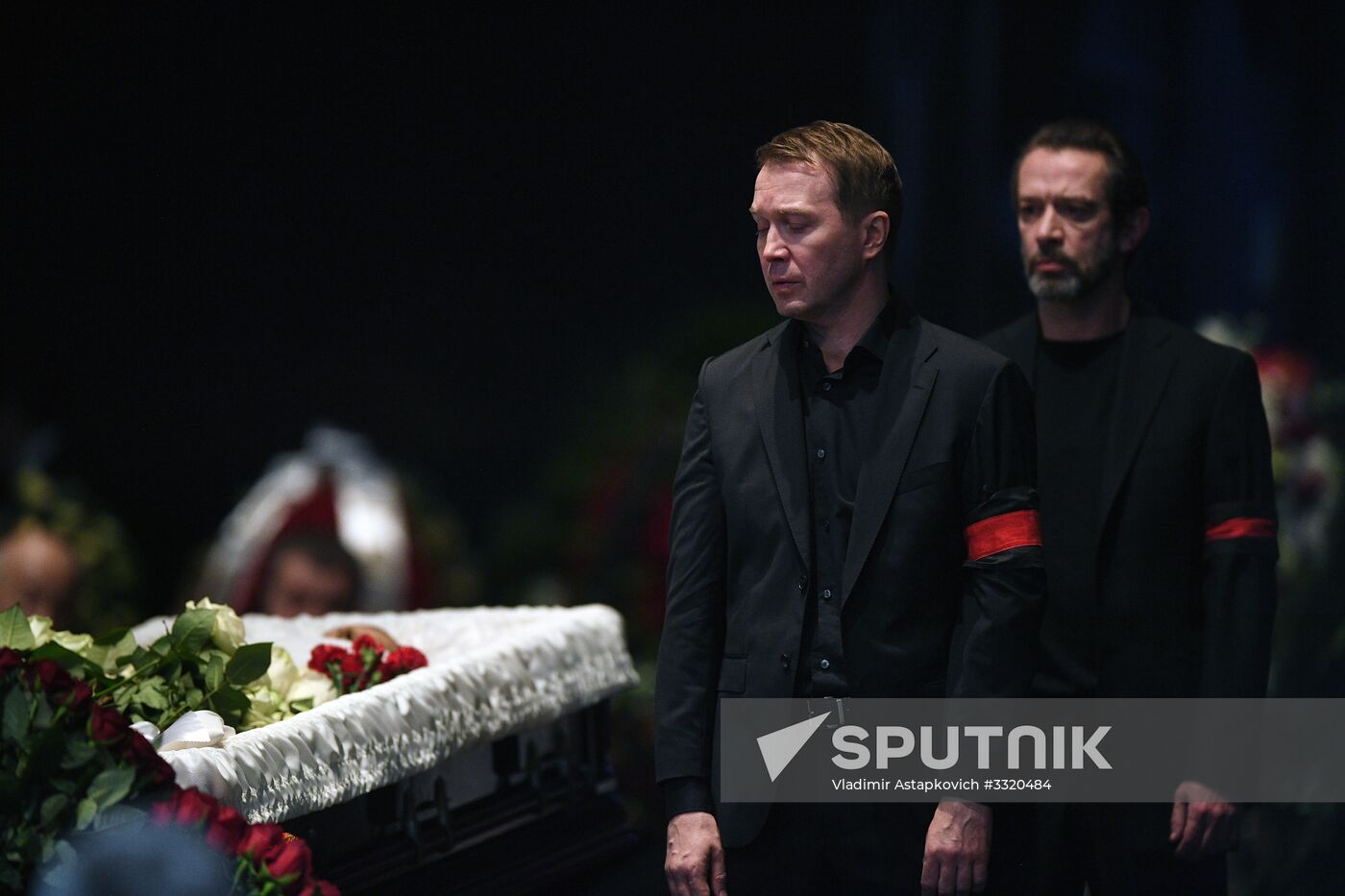 Paying last respects to actor Oleg Tabakov