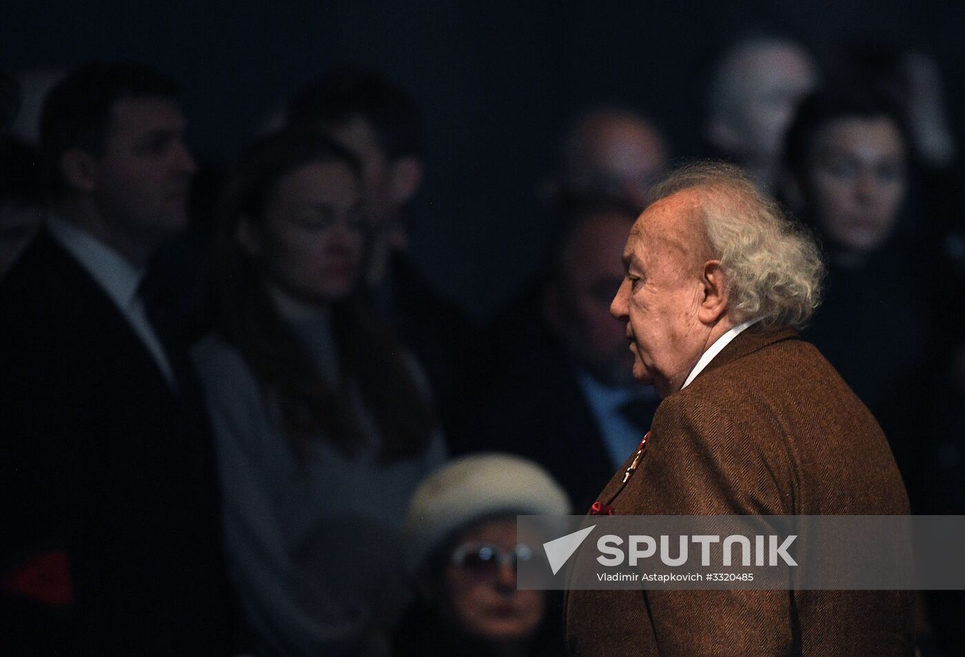 Paying last respects to actor Oleg Tabakov