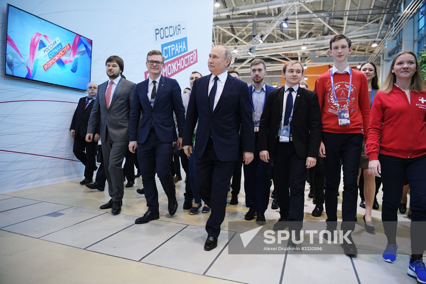 President Putin attends Russia - Land of Opportunity forum