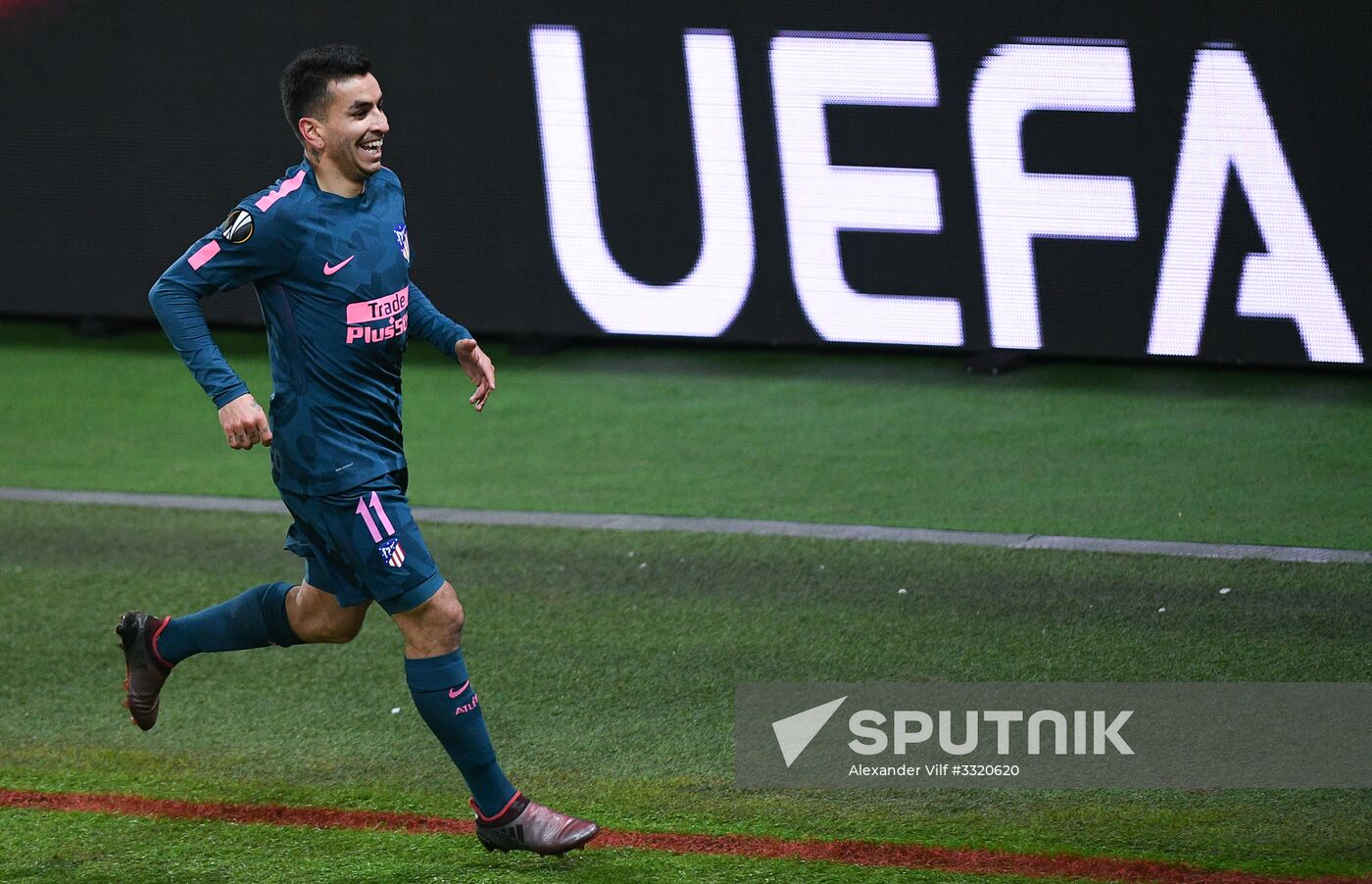 Football. League of Europe. Lokomotiv vs Atletico