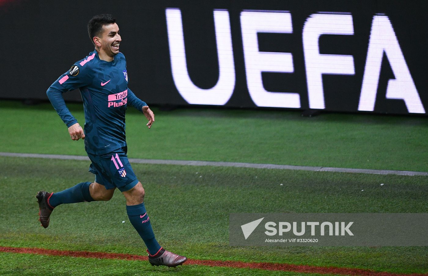 Football. League of Europe. Lokomotiv vs Atletico