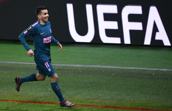 Football. League of Europe. Lokomotiv vs Atletico