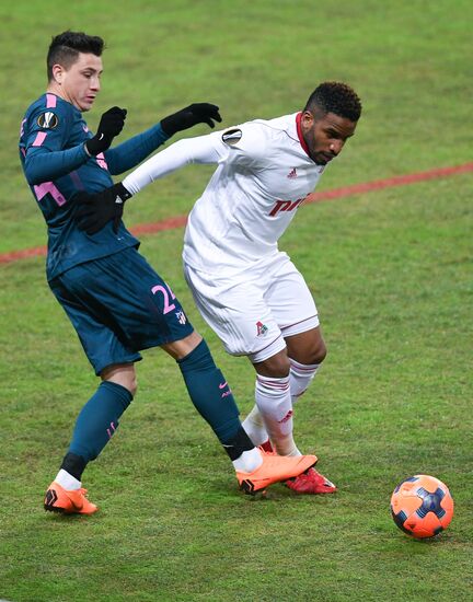 Football. League of Europe. Lokomotiv vs Atletico