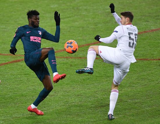 Football. League of Europe. Lokomotiv vs Atletico