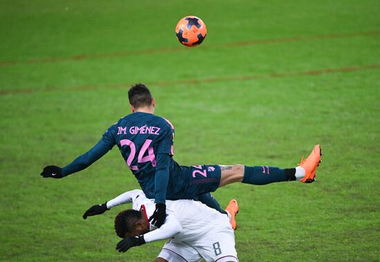 Football. League of Europe. Lokomotiv vs Atletico