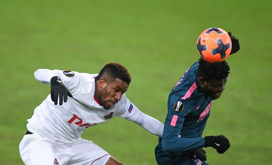 Football. League of Europe. Lokomotiv vs Atletico