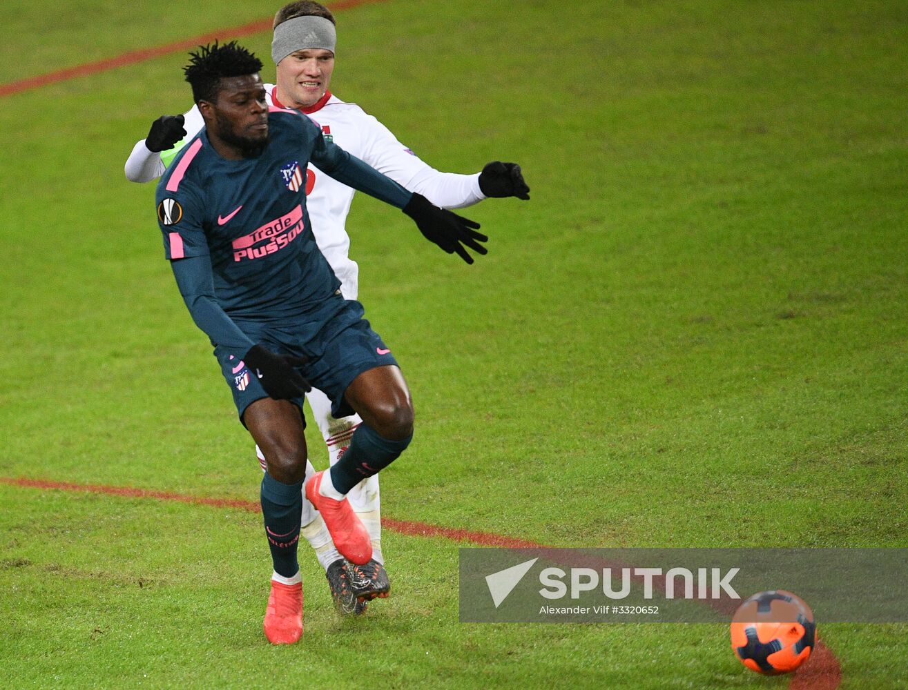 Football. League of Europe. Lokomotiv vs Atletico