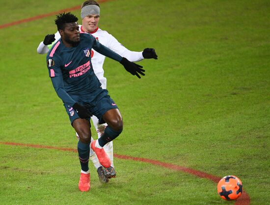 Football. League of Europe. Lokomotiv vs Atletico