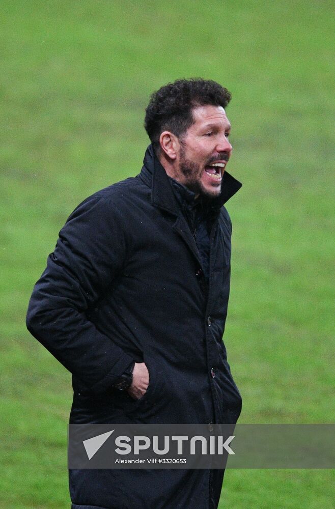 Football. League of Europe. Lokomotiv vs Atletico