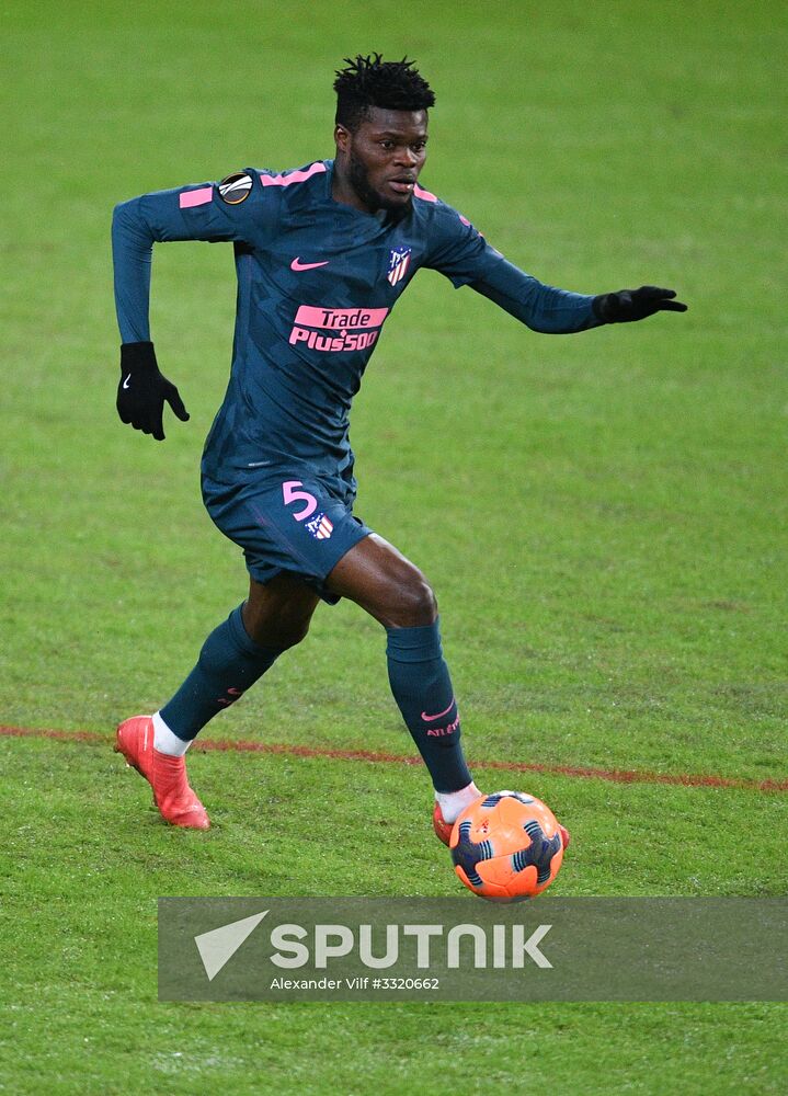Football. League of Europe. Lokomotiv vs Atletico