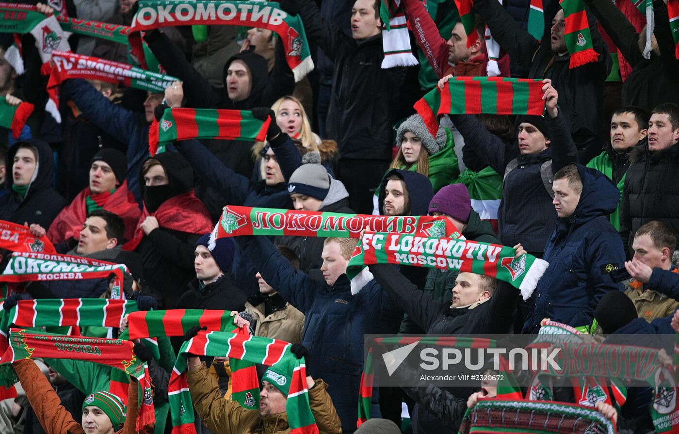 Football. League of Europe. Lokomotiv vs Atletico