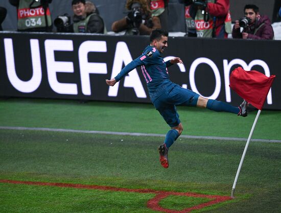 Football. League of Europe. Lokomotiv vs Atletico