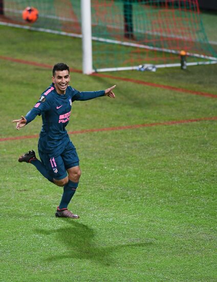 Football. League of Europe. Lokomotiv vs Atletico