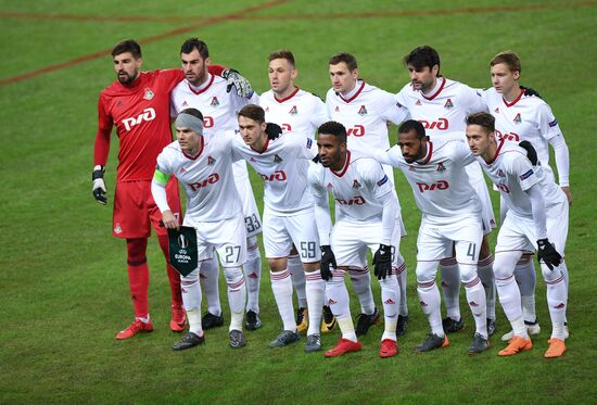Football. League of Europe. Lokomotiv vs Atletico