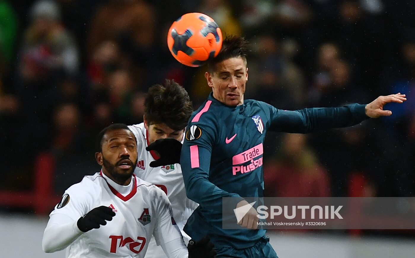 Football. League of Europe. Lokomotiv vs Atletico