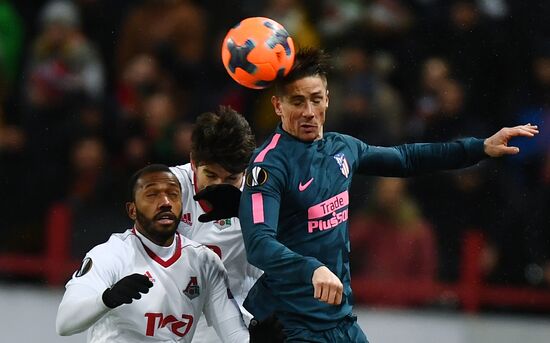 Football. League of Europe. Lokomotiv vs Atletico