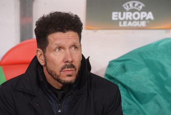 Football. League of Europe. Lokomotiv vs Atletico