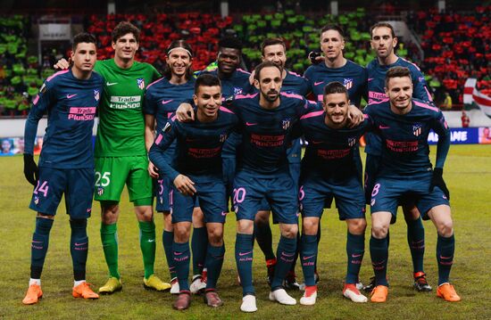 Football. League of Europe. Lokomotiv vs Atletico