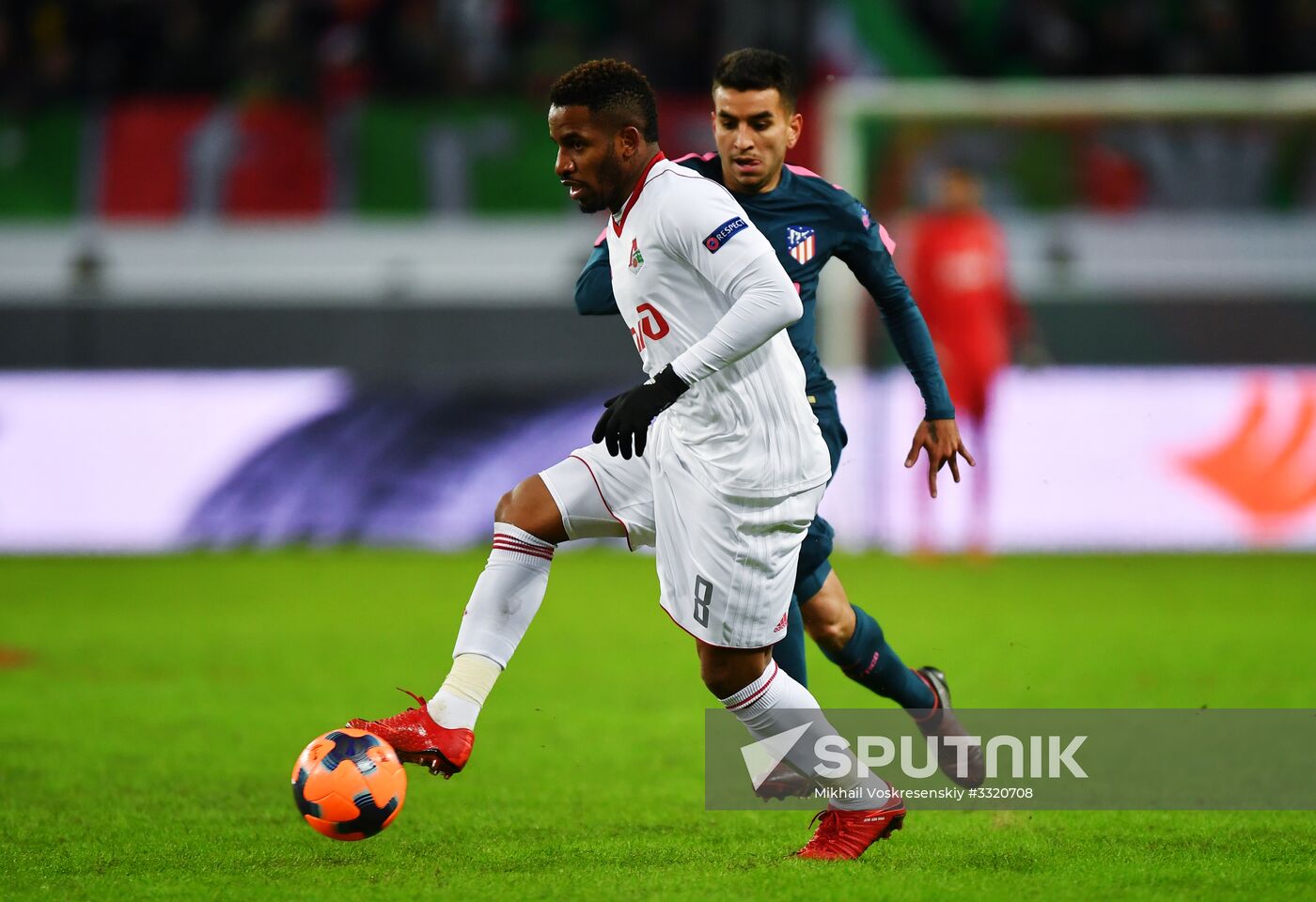 Football. League of Europe. Lokomotiv vs Atletico